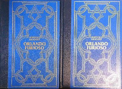 Orlando furioso 2vv - Ludovico Ariosto - copertina