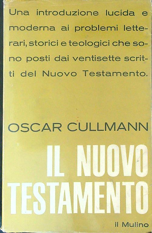 Il  nuovo Testamento - Oscar Cullmann - copertina