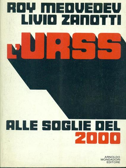 L' Urss alle soglie del 2000 - Roy Medvedev - copertina