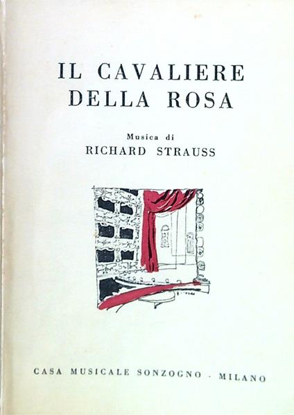 Il cavaliere della rosa - Richard Strauss - copertina