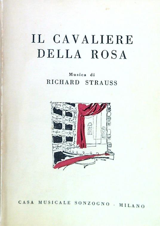 Il cavaliere della rosa - Richard Strauss - copertina