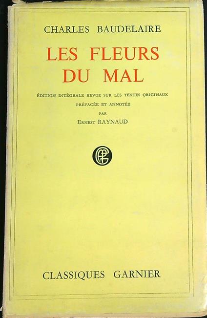 Les fleurs du mal - Charles Baudelaire - copertina