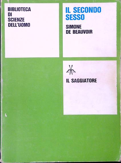Il secondo sesso - Simone Beauvoir - copertina