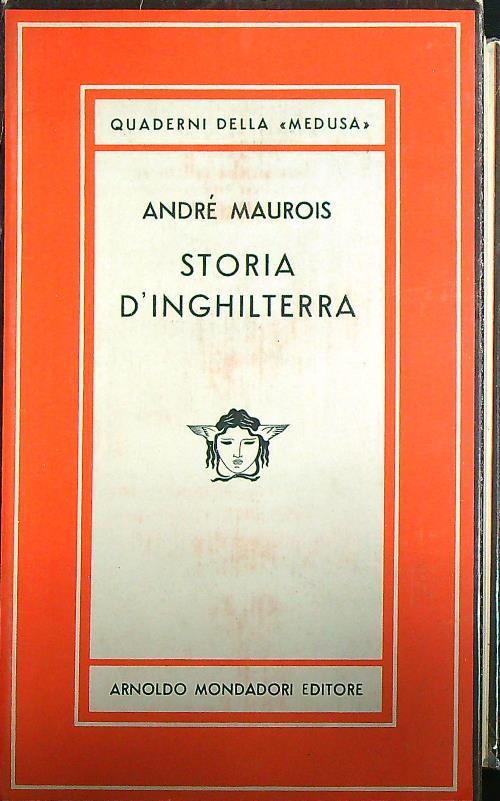 Storia d'Inghilterra - Andrè Maurois - copertina