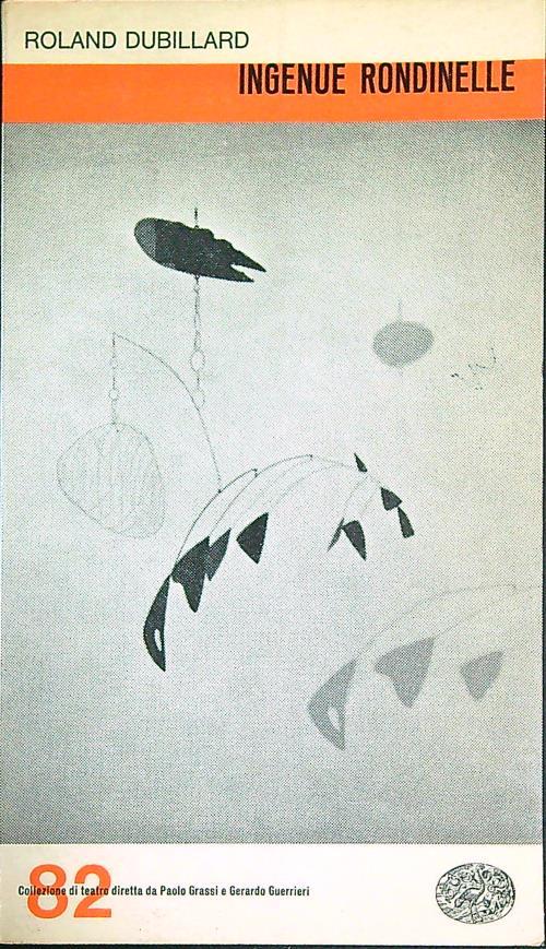 Ingenue rondinelle  - Roland Dubillard - copertina