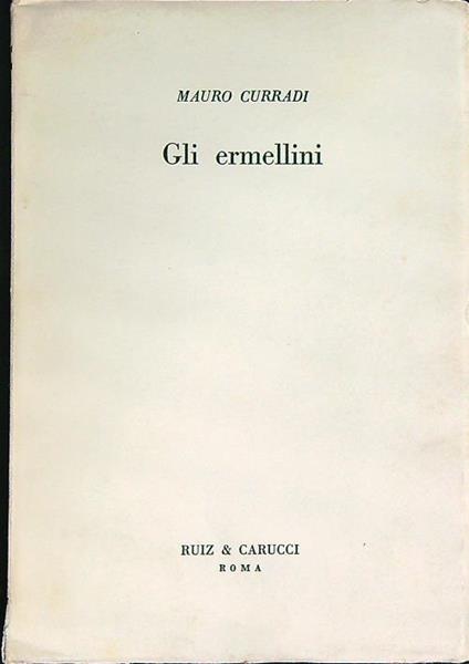 Gli Ermellini - Mauro Curradi - copertina