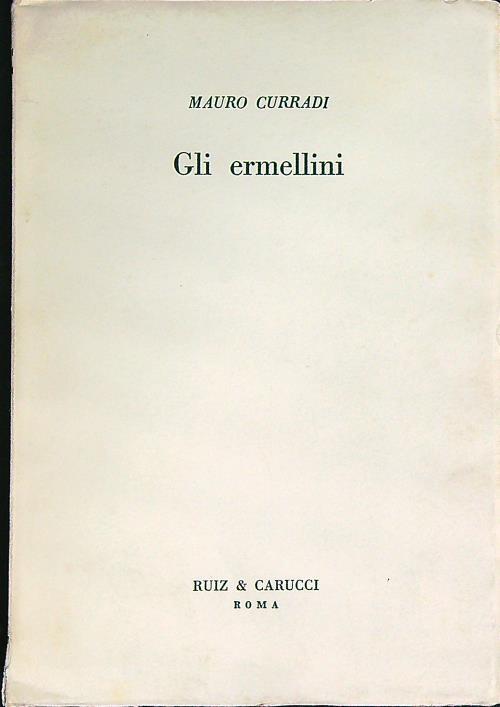 Gli Ermellini - Mauro Curradi - copertina