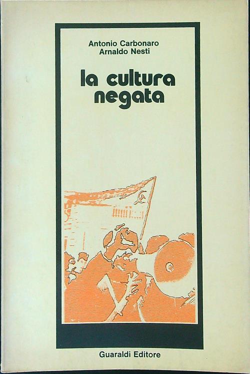 La  cultura negata - Antonio Carbonaro - copertina