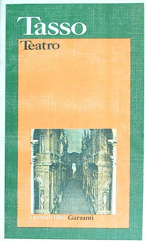 Teatro - Torquato Tasso - copertina