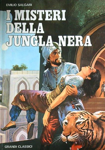 I misteri della Jungla nera - Emilio Salgari - copertina
