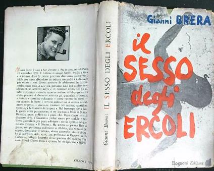 Il sesso degli ercoli - Gianni Brera - copertina