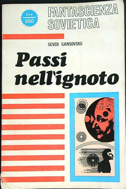 Passi nell'ignoto - Sever Gansovsky - copertina