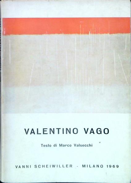Valentino Vago - Marco Valsecchi - copertina