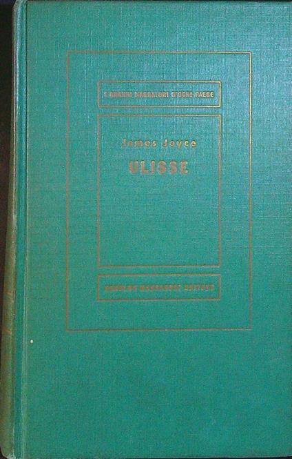 Ulisse - James Joyce - copertina