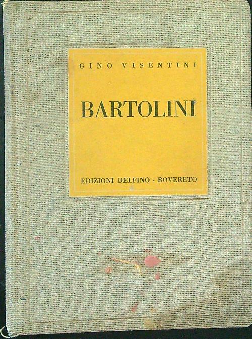 Bartolini DA RILEGARE - Gino Visentini - copertina