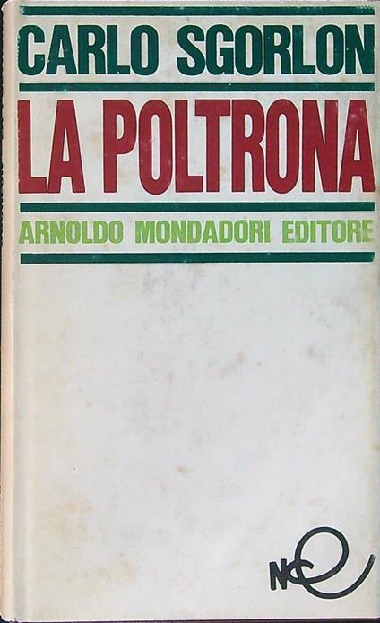 La  poltrona - Carlo Sgorlon - copertina