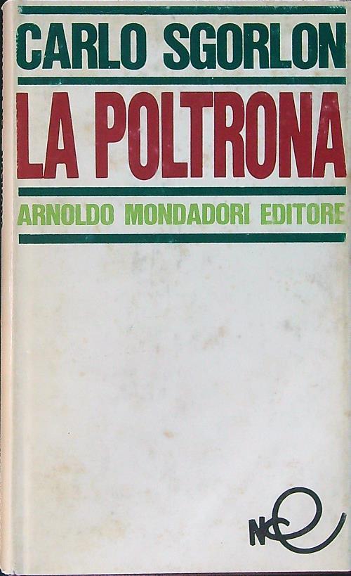 La  poltrona - Carlo Sgorlon - copertina