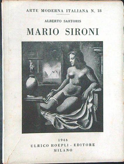 Mario Sironi - Alberto Sartoris - copertina