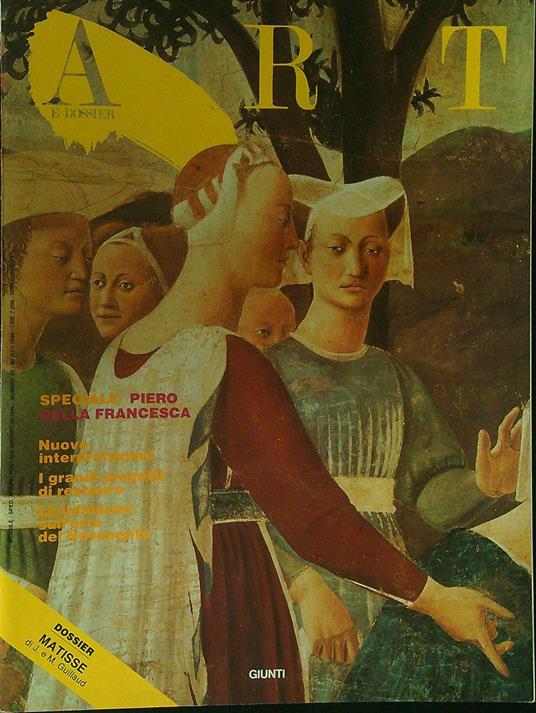 Art e dossier Speciale Piero della Francesca - copertina