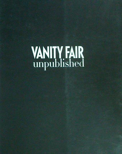 Vanity Fair Unpublished   - copertina