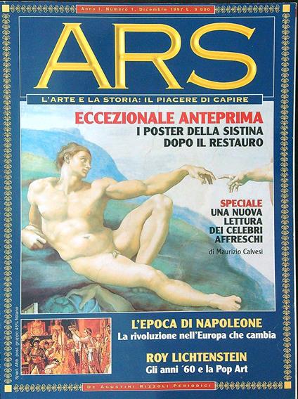 Ars 1 / Dicembre 1997 Lippi Neoclassicismo - copertina