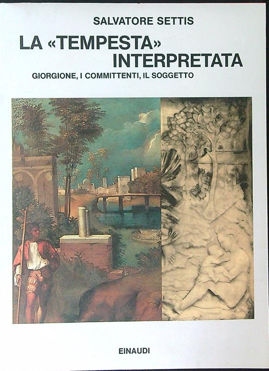 La tempesta interpretata - Salvatore Settis - copertina