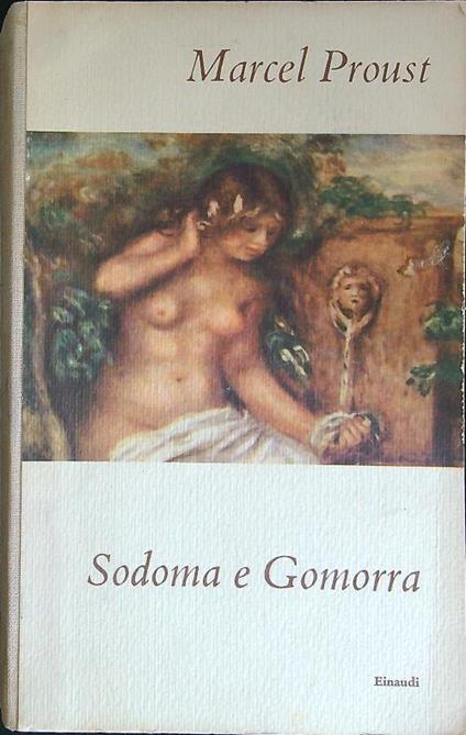 Sodoma e Gomorra - Marcel Proust - copertina