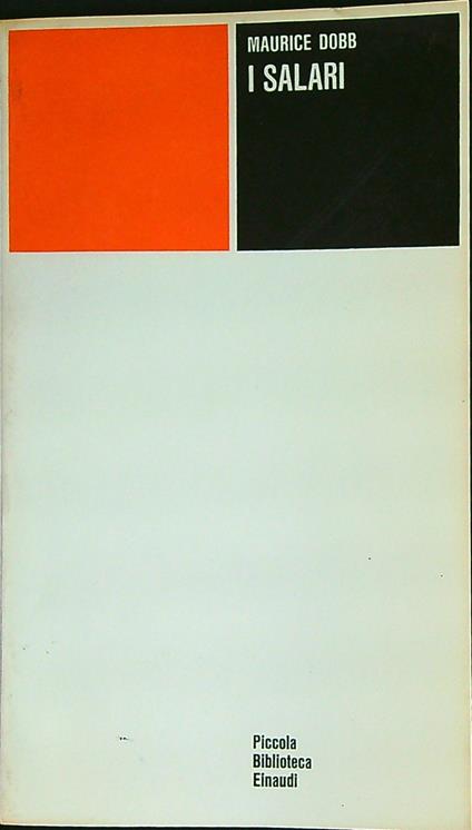 i salari - Maurice dobb - copertina