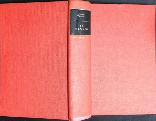 il meglio - James thurber - copertina