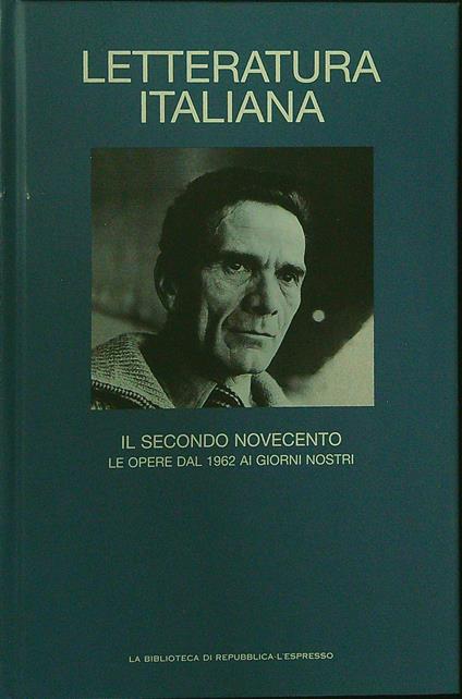 Letteratura Italiana 17 vv - copertina