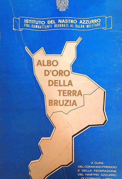 Albo d'oro della terra Bruzia - copertina