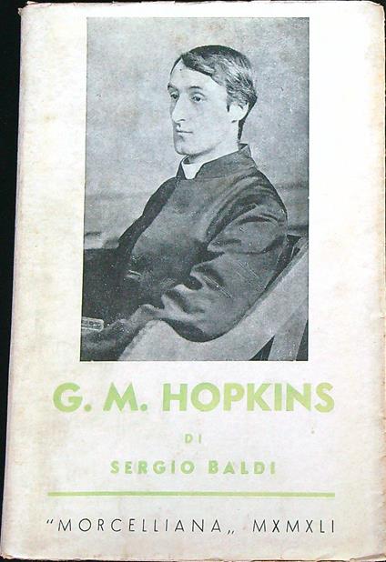 Gerard Manley Hopkins - Sergio baldi - copertina