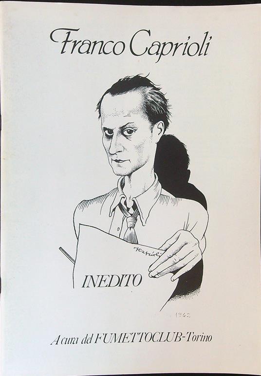 Franco Caprioli Inedito - copertina