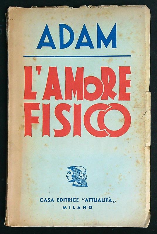 L' amore fisico - Adam - copertina