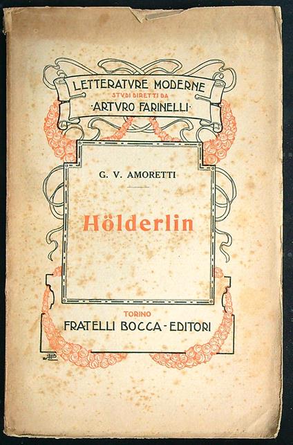 Holderlin - G.V. Amoretti - copertina