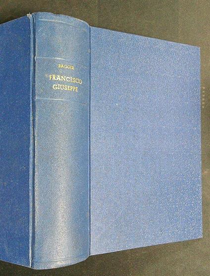 francesco giuseppe - Eugene bagger - copertina