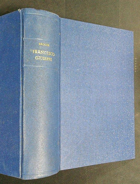 francesco giuseppe - Eugene bagger - copertina