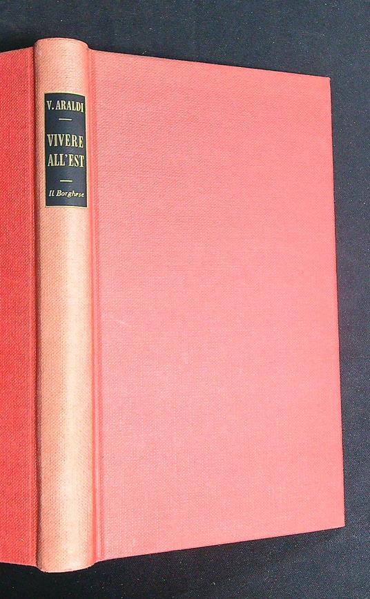 Vivere all'Est - Vinicio Araldi - copertina