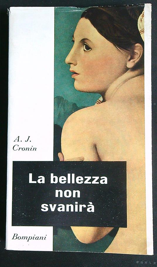 La bellezza non svanirà - Joseph Cronin - copertina