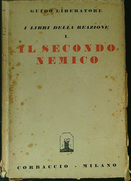 Il secondo nemico - Guido Liberatore - copertina