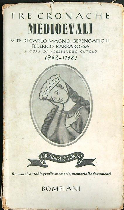Tre cronache medioevali - copertina
