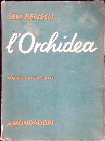 L' Orchidea - Sem Benelli - copertina