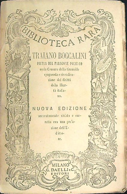 Traiano Boccalini - copertina
