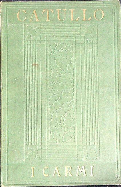 i carmi - catullo - copertina