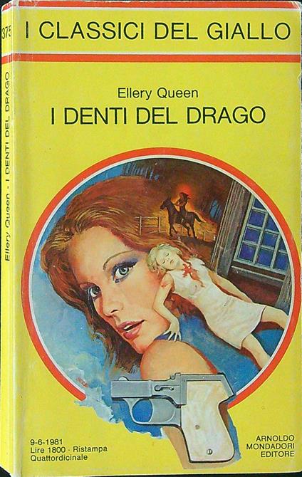 I denti del drago - Ellery Queen - copertina