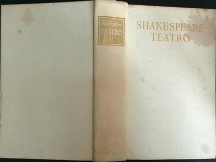 Teatro vol 2 - William Shakespeare - copertina