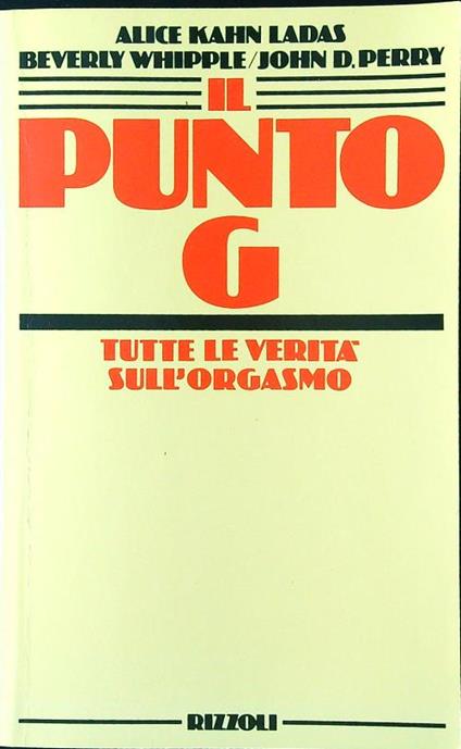 Il punto G - aa. vv. - copertina