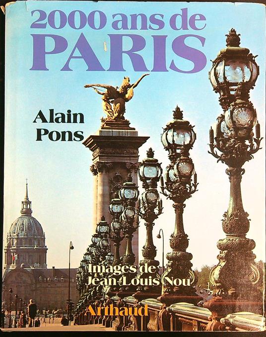 2000 ans de Paris - Alain Pons - copertina