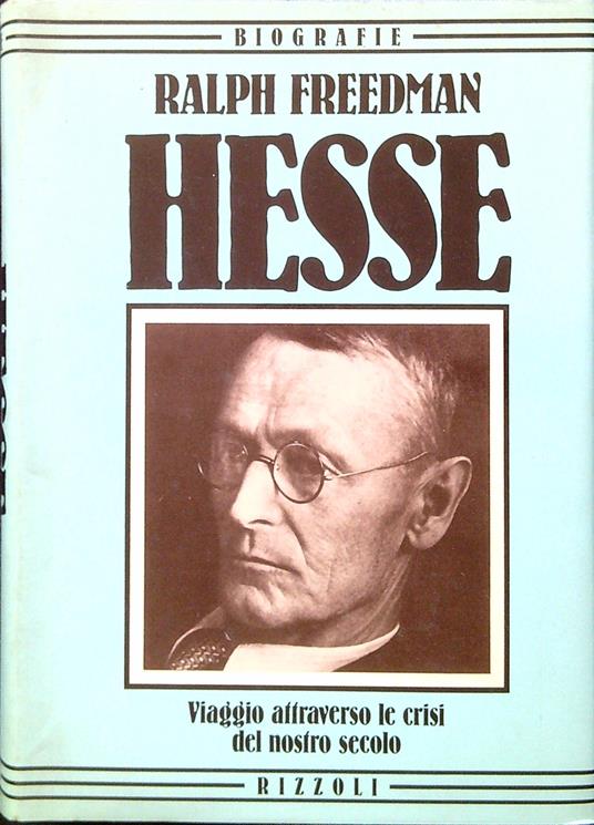 Hesse - Ralph Freedman - copertina