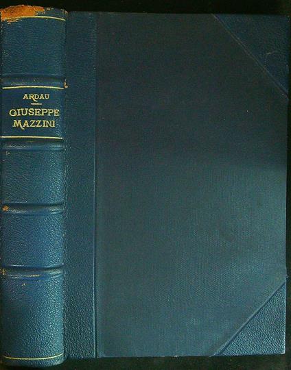 Giuseppe Mazzini - Giuseppe Ardau - copertina
